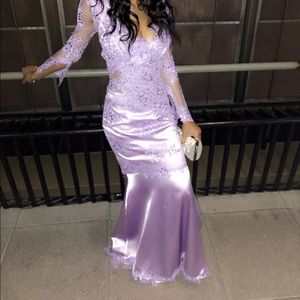 Custom made prom dress